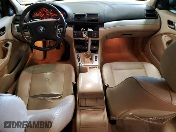 2004 BMW 3 Series 330xi with VIN WBAEW53474PG10944, listed as a Copart auction lot 52017375 with 216,654 mi miles and Clean Title. Bid and sale history available at carsss.com. Image 8.