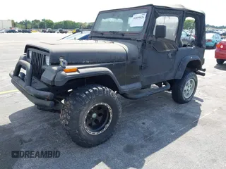 1994 Jeep Wrangler S with VIN 1J4FY19P7RP418580, listed as a IAAI auction lot 41899026 with 196,430 mi miles. Bid and sale history available at carsss.com. Image 2.