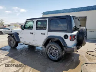 2024 Jeep Wrangler Sport S z VIN 1C4PJXDN0RW300836, wystawiony jako Copart lot #58348255 z przebiegiem 16 171 mil mil oraz Czysty tytuł • Clean title. Historia ofert i sprzedaży dostępna na DreamBid. Obrazek 2.
