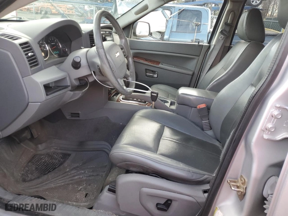 2007 Jeep Grand Cherokee Limited with VIN 1J8HR58237C569275, listed as a Copart auction lot 46633005 with 184,393 mi miles and Salvage Title. Bid and sale history available at carsss.com. Image 7.