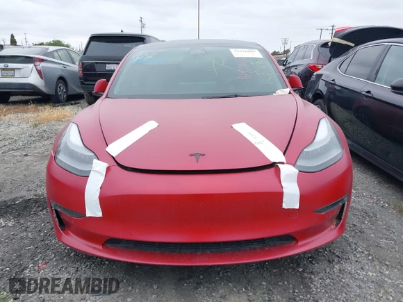 2022 Tesla Model 3 Long Range with VIN 5YJ3E1EB3NF273540, listed as a IAAI auction lot 41978069 with 27,247 mi miles and . Bid and sale history available at DreamBid. Image 13.