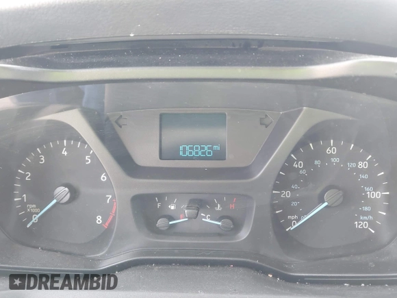 2017 Ford Transit with VIN 1FTYR2CM1HKB20585, listed as a IAAI auction lot 41769400 with Not Provided miles. Bid and sale history available at carsss.com. Image 7.