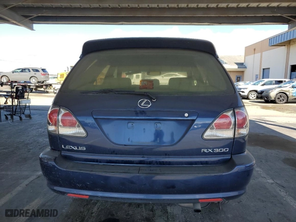 2001 Lexus RX 300 with VIN JTJHF10U210213525, listed as a Copart auction lot 48917105 with 151,872 mi miles and Clean Title. Bid and sale history available at carsss.com. Image 6.