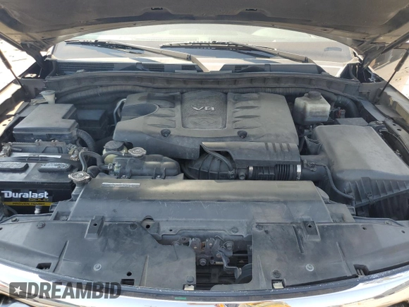 2011 Infiniti QX56 8-passenger with VIN JN8AZ2NC1B9300755, listed as a Copart auction lot 69016034 with 222,006 mi miles and Clean Title. Bid and sale history available at carsss.com. Image 12.