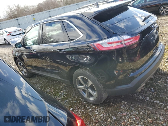 2020 Ford Edge SEL with VIN 2FMPK4J97LBA21908, listed as a Copart auction lot 48910935 with 53,747 mi miles and Salvage Title. Bid and sale history available at DreamBid. Image 2.