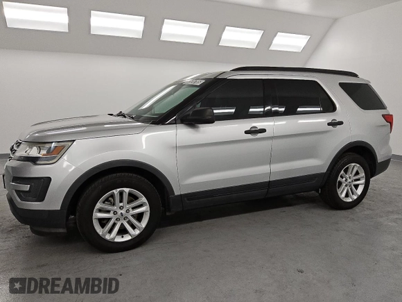 2017 Ford Explorer with VIN 1FM5K7BHXHGA60491, listed as a Copart auction lot 50534785 with 118,024 mi miles and Clean Title. Bid and sale history available at DreamBid. Image 1.