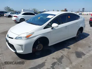2015 Toyota Prius Four with VIN JTDKN3DU8F1984106, listed as a IAAI auction lot 42676087 with 54,956 mi miles and . Bid and sale history available at DreamBid. Image 2.