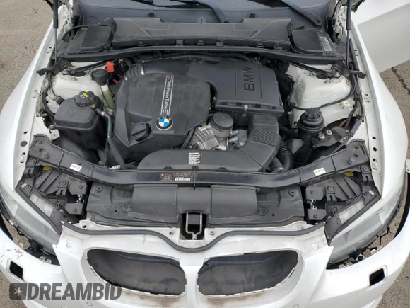 2011 BMW 3 Series 335i xDrive with VIN WBAKF9C51BE620023, listed as a Copart auction lot 48599355 with 121,870 mi miles and Salvage Title. Bid and sale history available at carsss.com. Image 11.