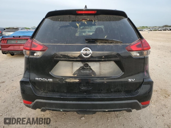 2017 Nissan Rogue S with VIN 5N1AT2MT0HC761872, listed as a Copart auction lot 50383615 with 132,750 mi miles and Salvage Title. Bid and sale history available at carsss.com. Image 6.