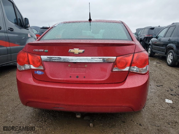 2014 Chevrolet Cruze ECO with VIN 1G1PH5SB9E7155348, listed as a Copart auction lot 86968934 with 0 mi miles and Salvage Title. Bid and sale history available at carsss.com. Image 6.