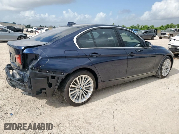 2013 BMW 3 Series 328i with VIN WBA3A5C56DF357066, listed as a Copart auction lot 61575205 with 196,818 mi miles and Salvage title. Bid and sale history available at DreamBid. Image 3.