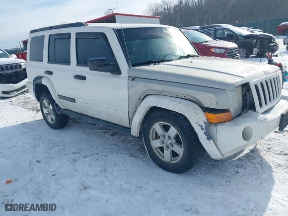 2006 Jeep Commander with VIN 1J8HG48K96C263647, listed as a IAAI auction lot 41332683 with 156,583 mi miles. Bid and sale history available at carsss.com. Image 1.