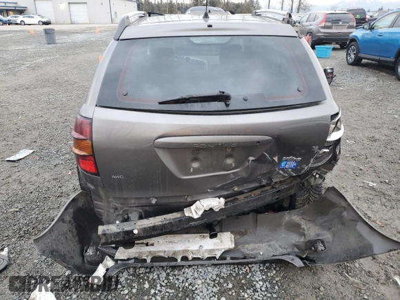 2005 Pontiac Vibe with VIN 5Y2SM66885Z447837, listed as a Copart auction lot 45641905 with Not provided miles and Salvage title. Bid and sale history available at DreamBid. Image 6.