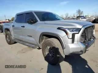 2022 Toyota Tundra Limited with VIN 5TFJA5AB7NX006956, listed as a Copart auction lot 89407285 with 22,140 mi miles and Salvage title. Bid and sale history available at DreamBid. Image 4.