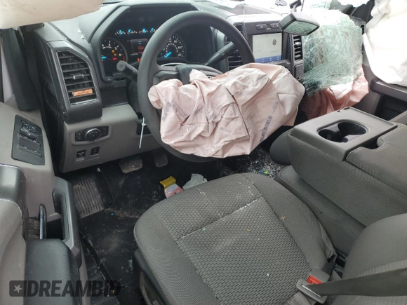2020 Ford F-150 XL with VIN 1FTEW1CP4LKD98311, listed as a Copart auction lot 87605575 with 153,353 mi miles and Salvage Title. Bid and sale history available at carsss.com. Image 8.