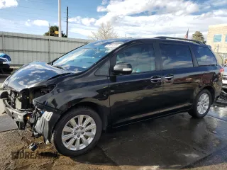 2014 Toyota Sienna Ltd with VIN 5TDDK3DC3ES074373, listed as a Copart auction lot 49814735 with 93,106 mi miles and Salvage Title. Bid and sale history available at carsss.com. Image 1.