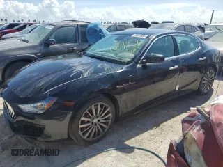 2021 Maserati Ghibli S with VIN ZAM57YSA3M1357660, listed as a Copart auction lot 75613864 with Not provided miles and Salvage title. Bid and sale history available at DreamBid. Image 1.