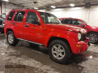 2003 Jeep Liberty Limited with VIN 1J4GL58K13W544088, listed as a IAAI auction lot 41618894 with 179,027 mi miles. Bid and sale history available at carsss.com. Image 1.