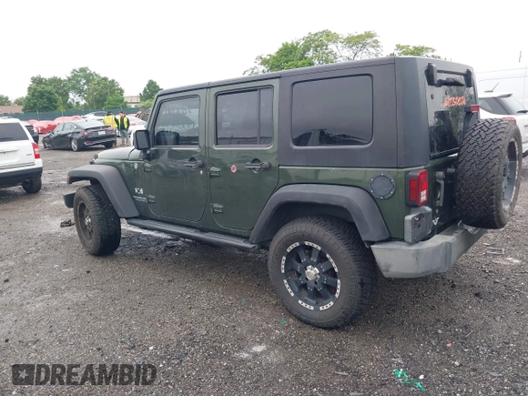 2007 Jeep Wrangler Unlimited X with VIN 1J4GA39127L231378, listed as a IAAI auction lot 42252475 with 152,568 mi miles and . Bid and sale history available at DreamBid. Image 3.