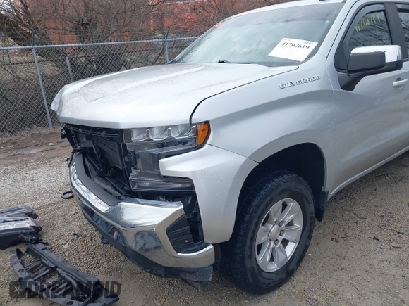 2021 Chevrolet Silverado 1500 LT with VIN 1GCUYDED8MZ188894, listed as a IAAI auction lot 41702619 with 48,604 mi miles. Bid and sale history available at carsss.com. Image 19.