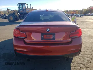 2018 BMW 2 Series 230i xDrive with VIN WBA2J3C53JVA49891, listed as a Copart auction lot 75574104 with 55,253 mi miles and Salvage title. Bid and sale history available at DreamBid. Image 6.