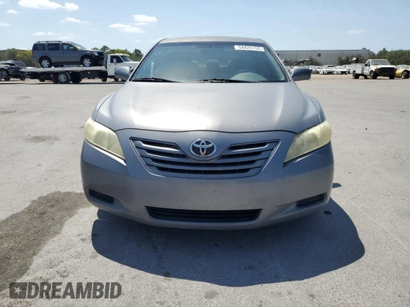 2007 Toyota Camry CE with VIN 4T1BE46K47U527466, listed as a Copart auction lot 54423155 with 92,409 mi miles and Salvage Title. Bid and sale history available at DreamBid. Image 5.
