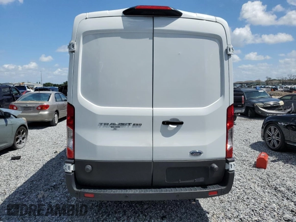 2023 Ford Transit Cargo with VIN 1FTBR1C86PKA12559, listed as a Copart auction lot 60771385 with 11,478 mi miles and Non repairable. Bid and sale history available at DreamBid. Image 6.