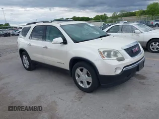 2008 GMC Acadia SLT1 z VIN 1GKER23728J131781, wystawiony jako IAAI lot #42301353 z przebiegiem 203 617 mil mil oraz . Historia ofert i sprzedaży dostępna na DreamBid. Obrazek 1.