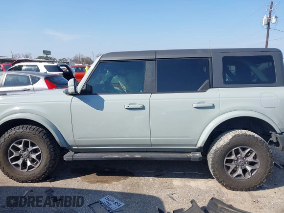 2023 Ford Bronco z VIN 1FMDE5BH5PLB37801, wystawiony jako IAAI lot #41691282 z przebiegiem 21 129 mil mil oraz . Historia ofert i sprzedaży dostępna na DreamBid. Obrazek 15.
