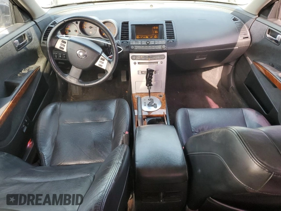 2005 Nissan Maxima 3.5 SE with VIN 1N4BA41E45C826613, listed as a Copart auction lot 45244215 with 188,017 mi miles and Clean Title. Bid and sale history available at carsss.com. Image 8.