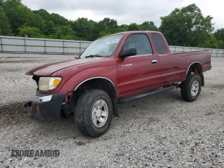 2000 Toyota Tacoma PreRunner with VIN 4TASM92N4YZ643450, listed as a Copart auction lot 57582495 with 287,130 mi miles and Salvage title. Bid and sale history available at DreamBid. Image 1.