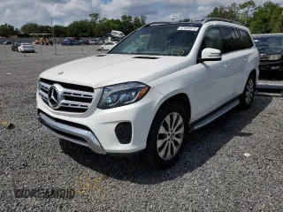 2019 Mercedes-Benz GLS with VIN 4JGDF6EE7KB231486, listed as a Copart auction lot 47985913 with 54,442 mi miles. Bid and sale history available at carsss.com. Image 1.