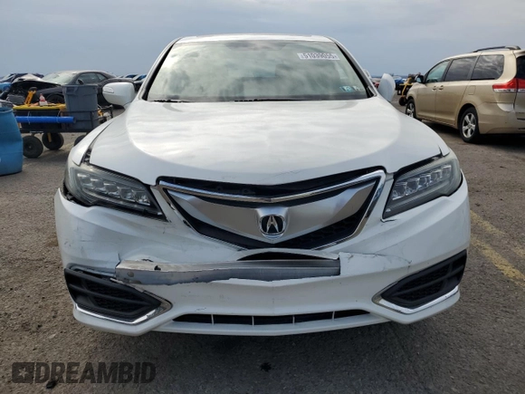 2017 Acura RDX with VIN 5J8TB3H38HL007166, listed as a Copart auction lot 51039055 with 109,250 mi miles and Salvage Title. Bid and sale history available at carsss.com. Image 5.