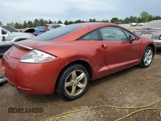 2008 Mitsubishi Eclipse GS with VIN 4A3AK24F78E042198, listed as a Copart auction lot 53043564 with 105,025 mi miles and Salvage Title. Bid and sale history available at carsss.com. Image 3.