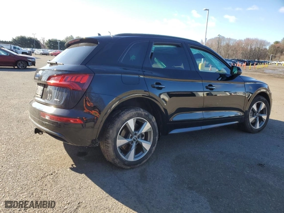2020 Audi Q5 Premium with VIN WA1ANAFY6L2111793, listed as a Copart auction lot 52373045 with 81,578 mi miles and Salvage Title. Bid and sale history available at carsss.com. Image 3.