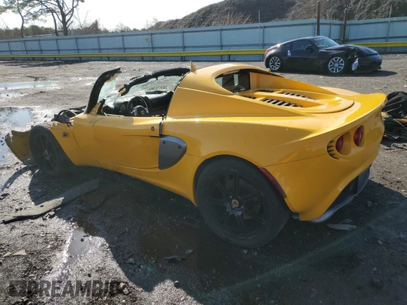 2005 Lotus Elise z VIN SCCPC11185HL34674, wystawiony jako Copart lot #50975385 z przebiegiem 63 194 mil mil oraz Szkody całkowita. Historia ofert i sprzedaży dostępna na DreamBid. Obrazek 2.
