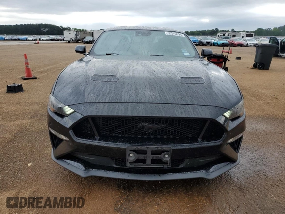 2022 Ford Mustang GT with VIN 1FA6P8CF1N5142135, listed as a Copart auction lot 55276525 with 29,627 mi miles and Salvage title. Bid and sale history available at DreamBid. Image 5.