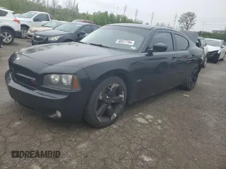 2010 Dodge Charger R/T with VIN 2B3CA5CT7AH121068, listed as a Copart auction lot 50547794 with 204,421 mi miles and Salvage Title. Bid and sale history available at carsss.com. Image 1.
