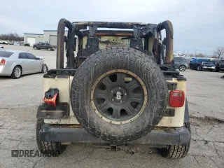 2006 Jeep Wrangler Rubicon with VIN 1J4FA69S36P763901, listed as a Copart auction lot 45084445 with Not provided miles and Non repairable. Bid and sale history available at DreamBid. Image 6.