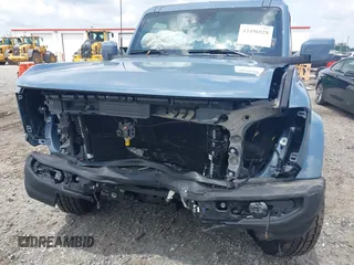 2024 Ford Bronco Outer Banks with VIN 1FMDE8BH5RLA98387, listed as a IAAI auction lot 42496928 with 6,433 mi miles and . Bid and sale history available at DreamBid. Image 6.