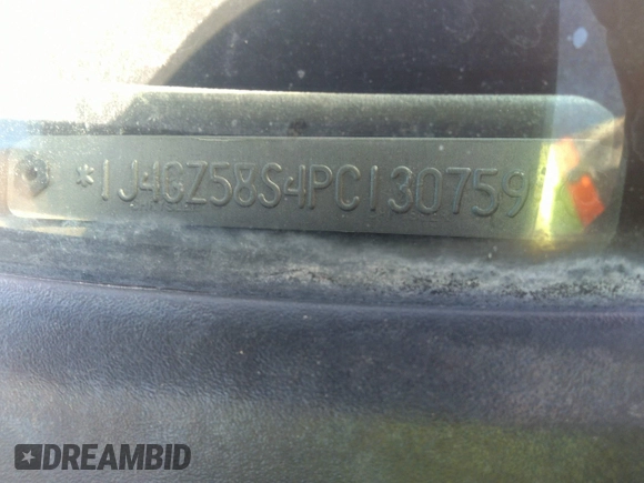 1993 Jeep Grand Cherokee Laredo с VIN 1J4GZ58S4PC130759, выставлен на аукционе IAAI как лот 35065976 с пробегом 184 071 миль миль и . История ставок и продаж доступна на DreamBid. Изображение 9.