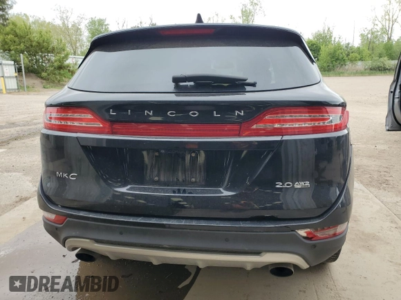 2017 Lincoln MKC Premiere with VIN 5LMCJ1D99HUL44836, listed as a Copart auction lot 57469095 with 107,302 mi miles and Clean title. Bid and sale history available at DreamBid. Image 6.