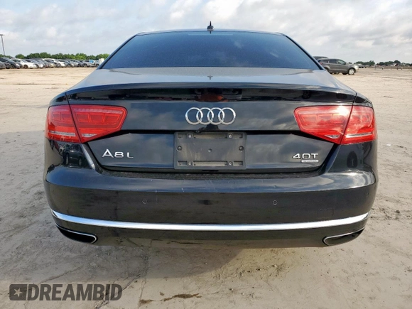 2013 Audi A8 4.0L z VIN WAUR2AFD6DN030756, wystawiony jako Copart lot #59629795 z przebiegiem 145 553 mil mil oraz Szkoda całkowita • Salvage title. Historia ofert i sprzedaży dostępna na DreamBid. Obrazek 6.