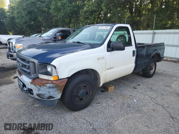 2004 Ford F-250 XL with VIN 1FTNF20L54ED46760, listed as a Copart auction lot 66111495 with Not provided miles and Clean title. Bid and sale history available at DreamBid. Image 1.