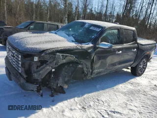2024 GMC Canyon 4WD Denali with VIN 1GTP6FEK2R1119475, listed as a Copart auction lot 42523575 with 22,683 mi miles and Salvage Title. Bid and sale history available at carsss.com. Image 1.