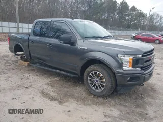 2019 Ford F-150 XL with VIN 1FTEW1EP9KFB00503, listed as a IAAI auction lot 41695042 with 109,122 mi miles. Bid and sale history available at carsss.com. Image 1.