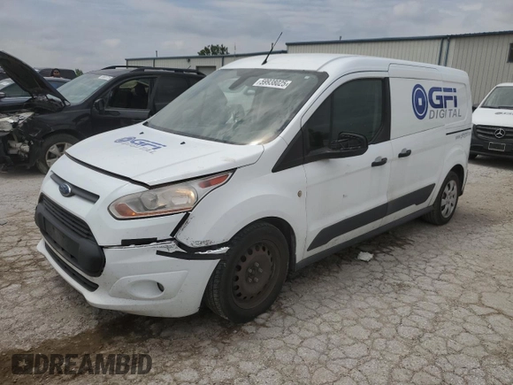 2017 Ford Transit Connect XLT with VIN NM0LS7F75H1323807, listed as a Copart auction lot 59938025 with 181,561 mi miles and Clean title. Bid and sale history available at DreamBid. Image 1.