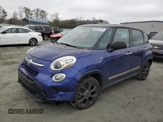 2015 FIAT 500L Urbana Trekking with VIN ZFBCFADH7FZ031660, listed as a Copart auction lot 80941674 with 130,443 mi miles and Clean Title. Bid and sale history available at carsss.com. Image 1.
