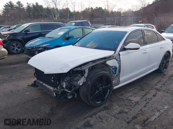 2014 Audi A6 Prestige with VIN WAUHGAFC8EN137457, listed as a IAAI auction lot 41854825 with 37,111 mi miles and . Bid and sale history available at DreamBid. Image 2.