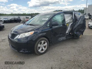 2016 Toyota Sienna LE AAS с VIN 5TDKK3DC6GS751426, выставлен на аукционе Copart как лот 58335685 с пробегом 57 665 миль миль и Списание • Salvage title. История ставок и продаж доступна на DreamBid. Изображение 1.